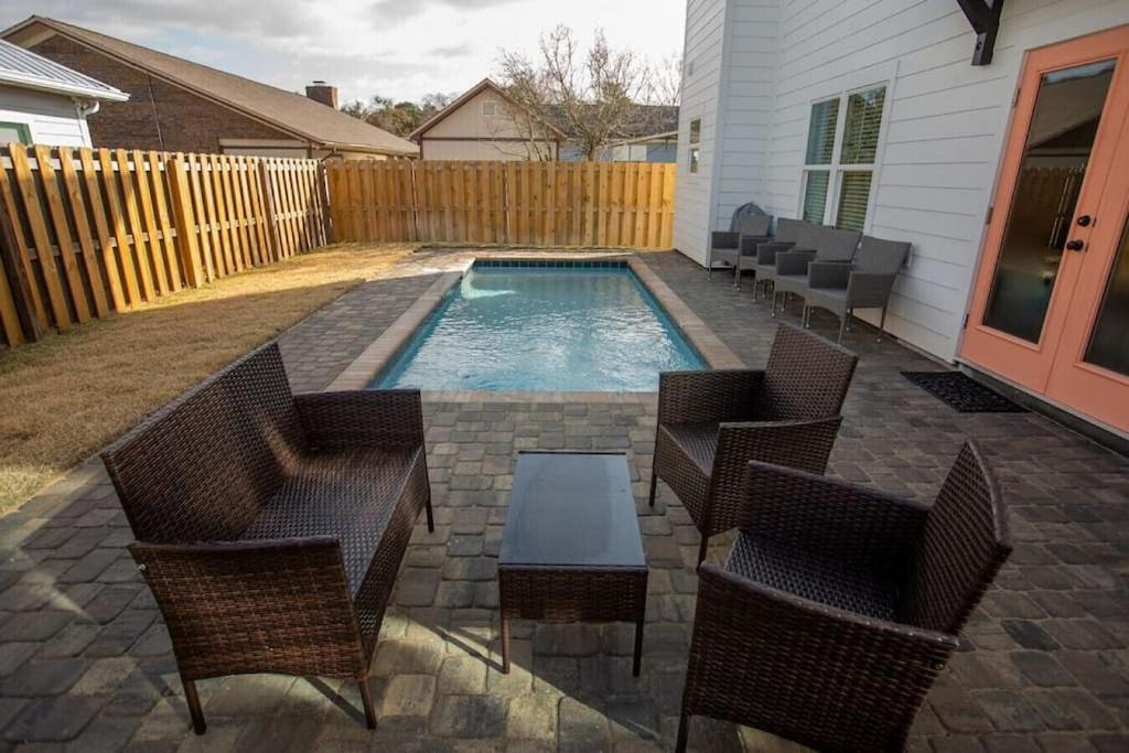 Villa Coral Reef - Brand New Build, Pet Friendly, Private Pool! Sleeps 9! à Panama City Beach Extérieur photo